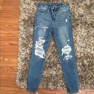 American Eagle super hi rise jegging Jeans